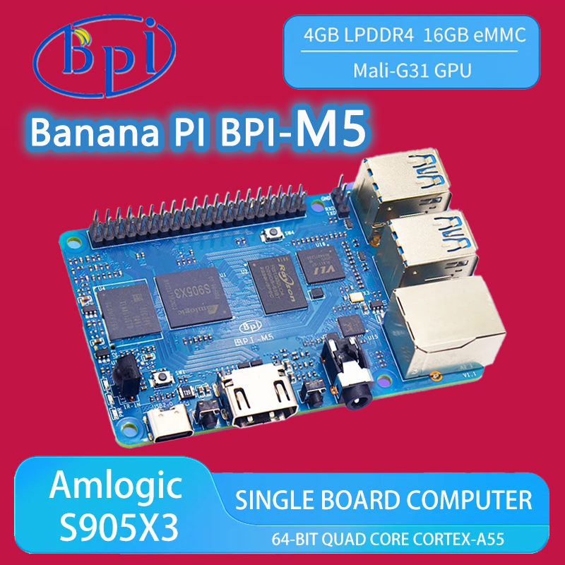 Banana Pi Bpi-M5 - Banana PI BPI-M5 Четырехъядерный процессор Amlogic