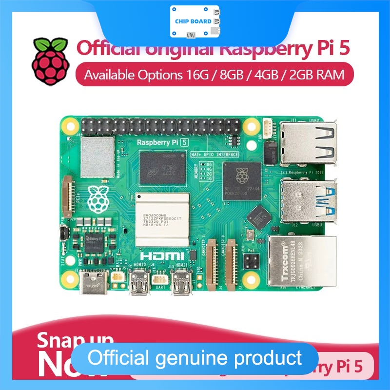 Raspberry Pi 5 8Gb Kit - Официальный одноплатный компьютер Raspberry Pi 5,