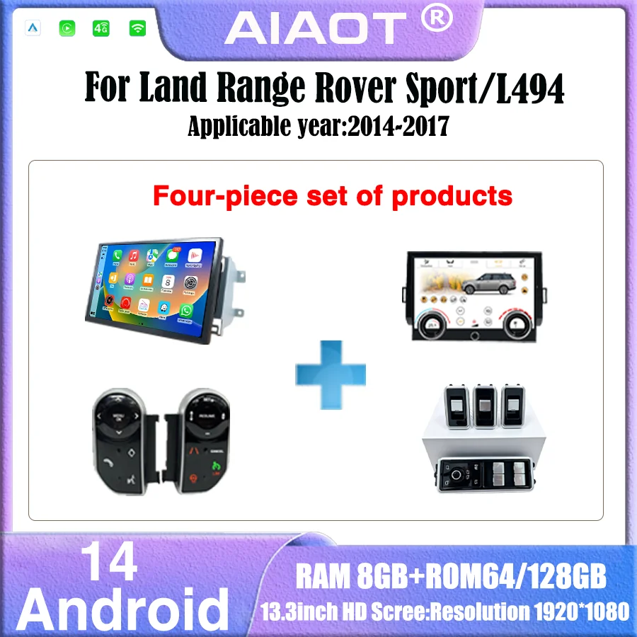 Khadas Vim4 8Gb - 13,3-дюймовый мультимедийный плеер Android 14 с