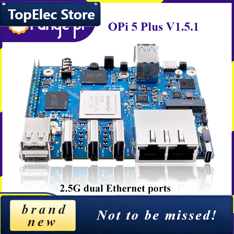 Orange Pi 5 Plus 16Gb - TopElec OrangePi 5 Plus 16GB, версия