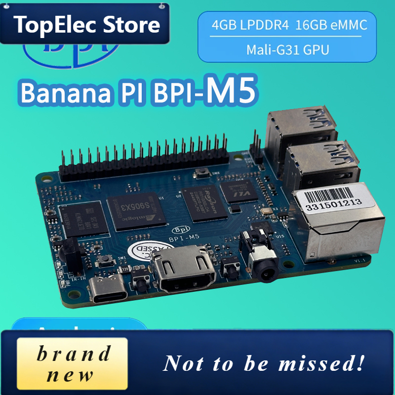 Banana Pi Bpi-M5 - Плата TopElec Banana PI BPI-M5 с