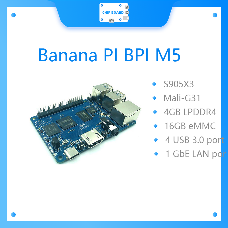 Одноплатный компьютер Banana P – обзор и цена Banana Pi Bpi-M5