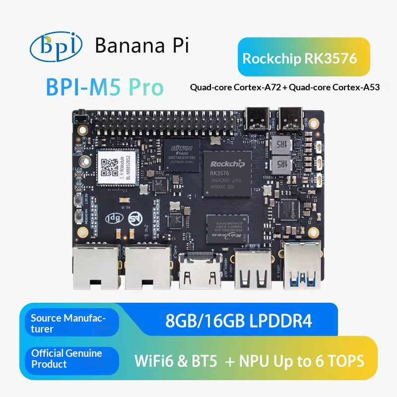 Многофункциональный шлюз/серве – обзор и цена Banana Pi Bpi-M5