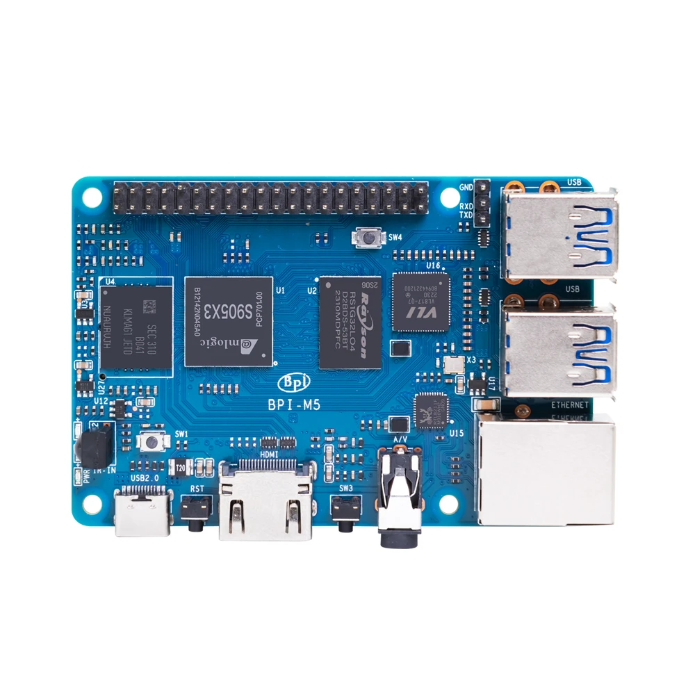 Banana Pi BPI-M5 Amlogic S905x – обзор и цена Banana Pi Bpi-M5